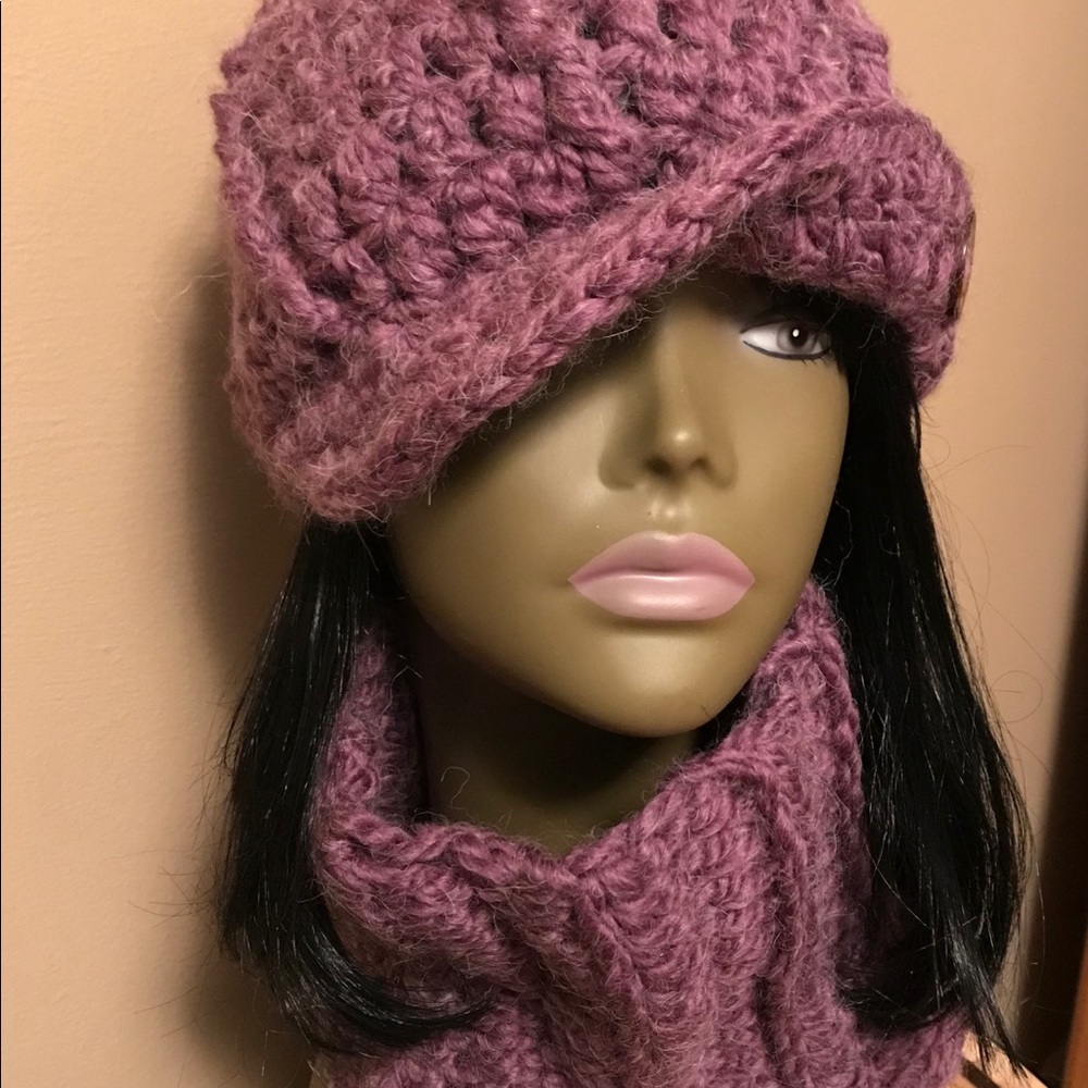 🆕Hat & Cowl Scarf Set